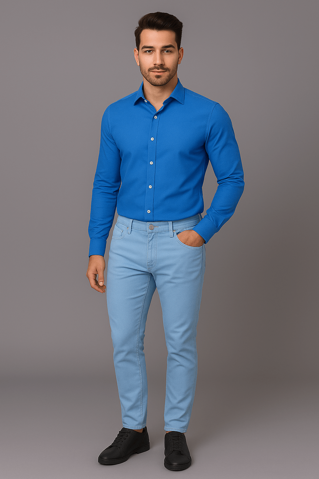 Justing Shirts - Blue