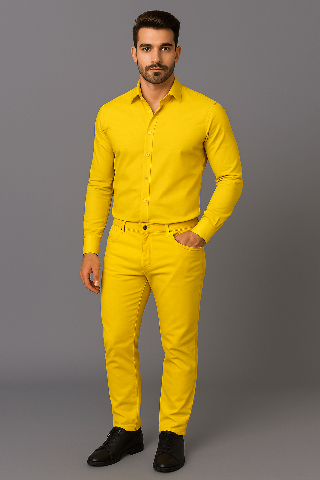 Justing Shirts - Yellow
