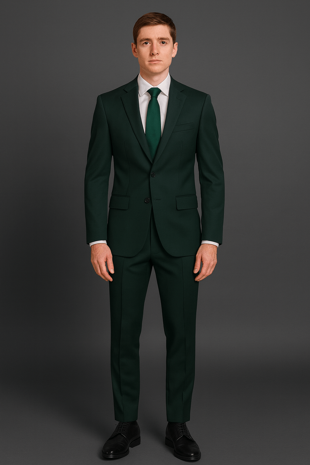 Vitali Suit – Men’s Green Slim Fit