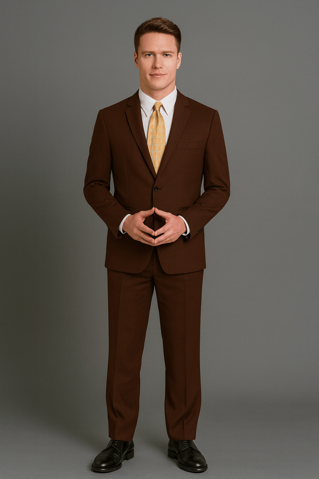Vitali Suit- Brown